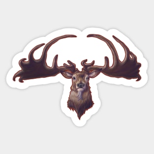 Megaloceros giganteus (Irish Elk) Sticker